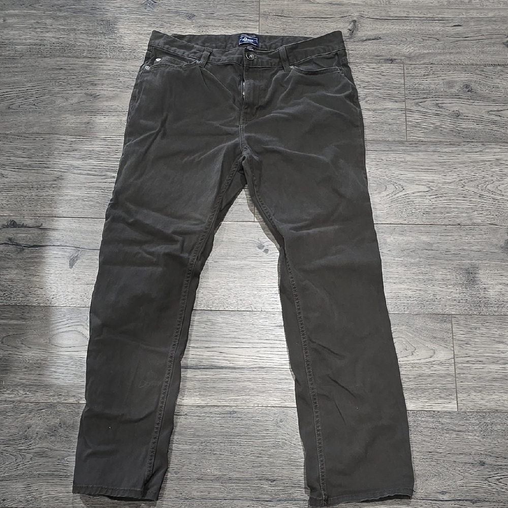 Men's Greenish Brown Jeans 32x32